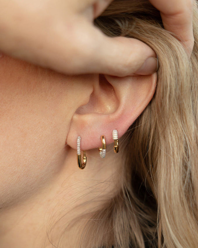 Lock Earrings