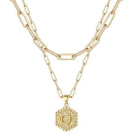 Beautiful Gold Layered Initial Necklaces (A-Z)