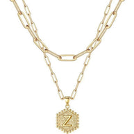 Beautiful Gold Layered Initial Necklaces (A-Z)