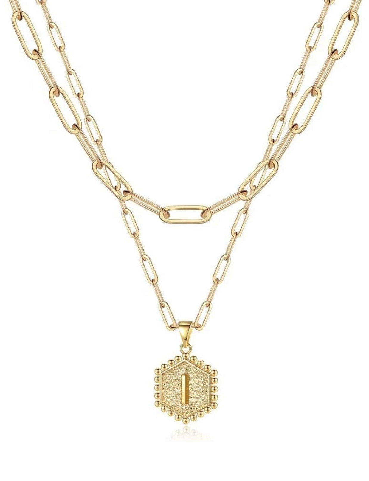 Beautiful Gold Layered Initial Necklaces (A-Z)