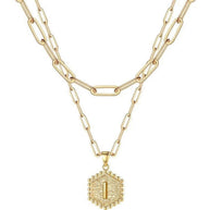 Beautiful Gold Layered Initial Necklaces (A-Z)