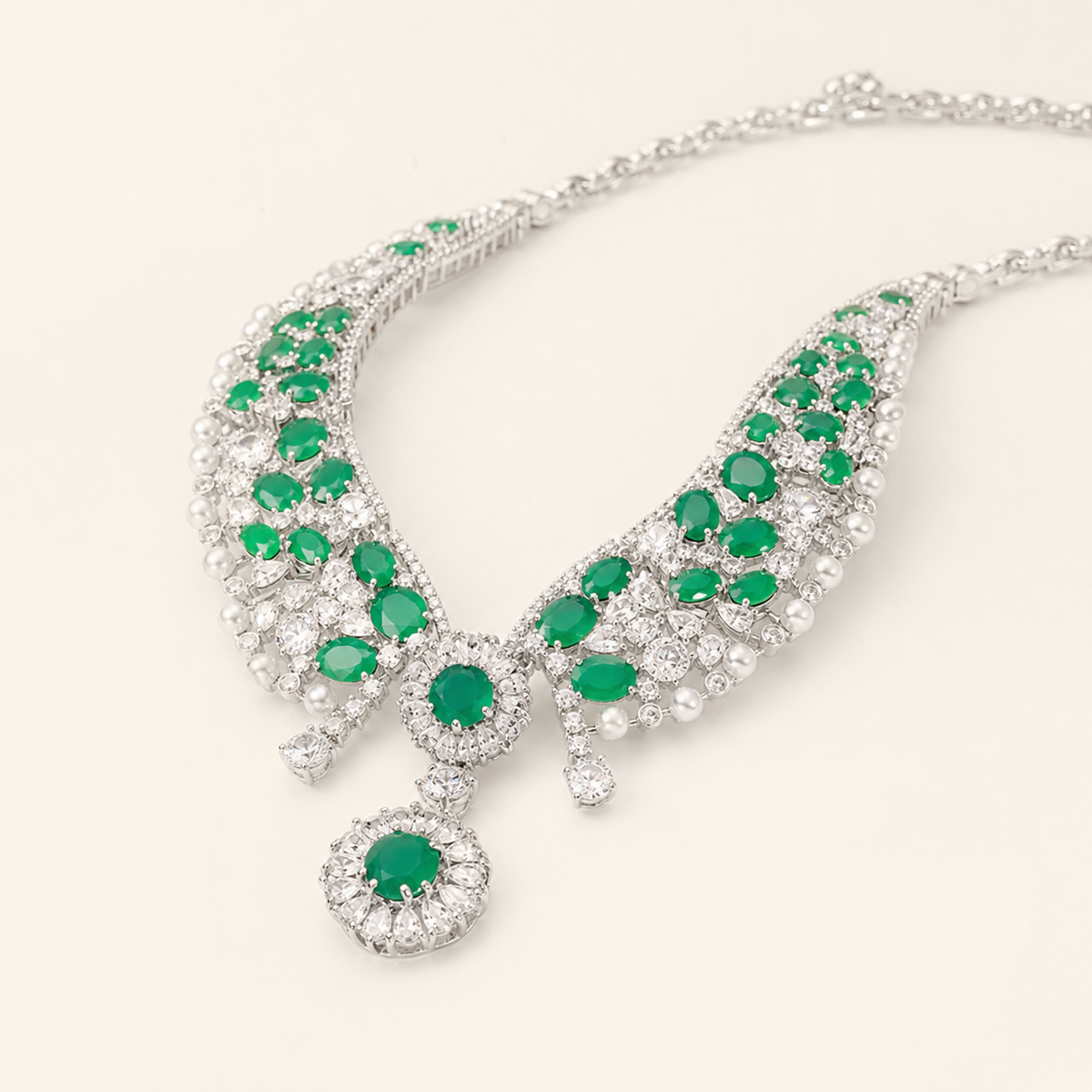 قلادة الإمبراطورة المرصعة بالأحجار الكريمة، صورة للمنتج — صورة 3
