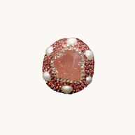 خاتم اللؤلؤ وعين النمر، صورة للمنتج — R-0006-pink — صورة 1