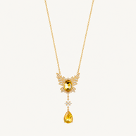 طقم أجنحة الكريستال الملكي، صورة للمنتج — S-0003-yellow — صورة 2