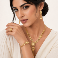 مجموعة زهور العروس الذهبية، صورة للمنتج — S-0030 — صورة 8